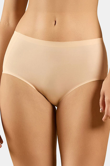 Soie Seamless Mid Waist Full Coverage Brief With No Visible Panty Line (Pack Of 2) - Multicolor — image 2